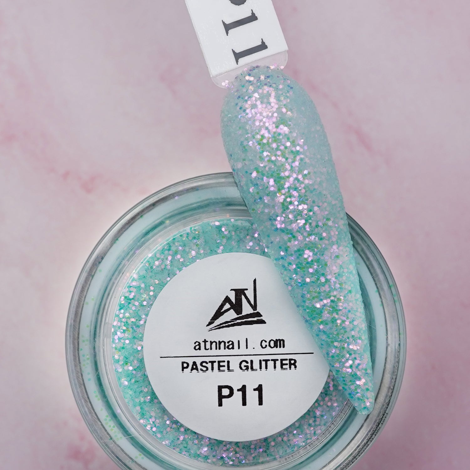 ATN Pastel Glitter 0.5 oz - Set P 14 Colors