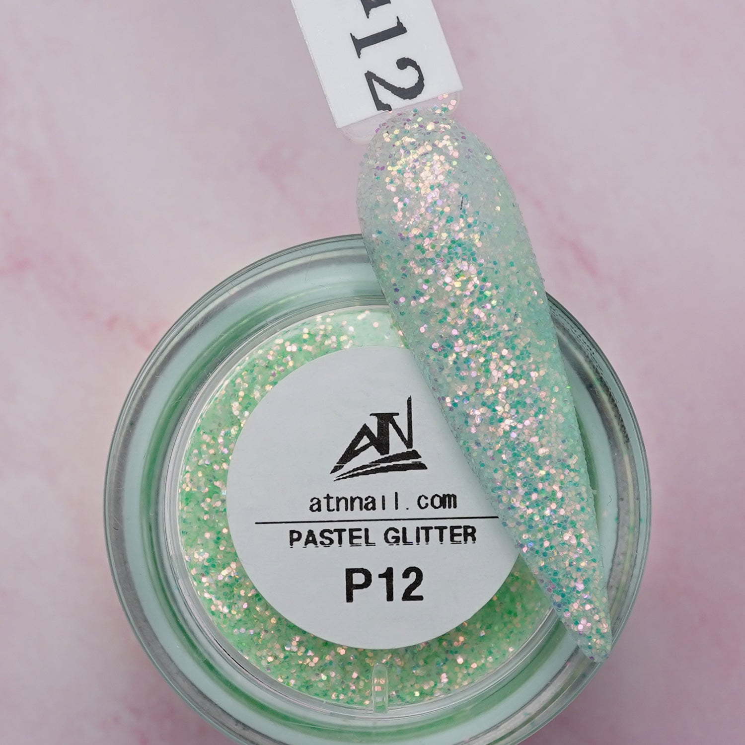 ATN Pastel Glitter 0.5 oz - Set P 14 Colors