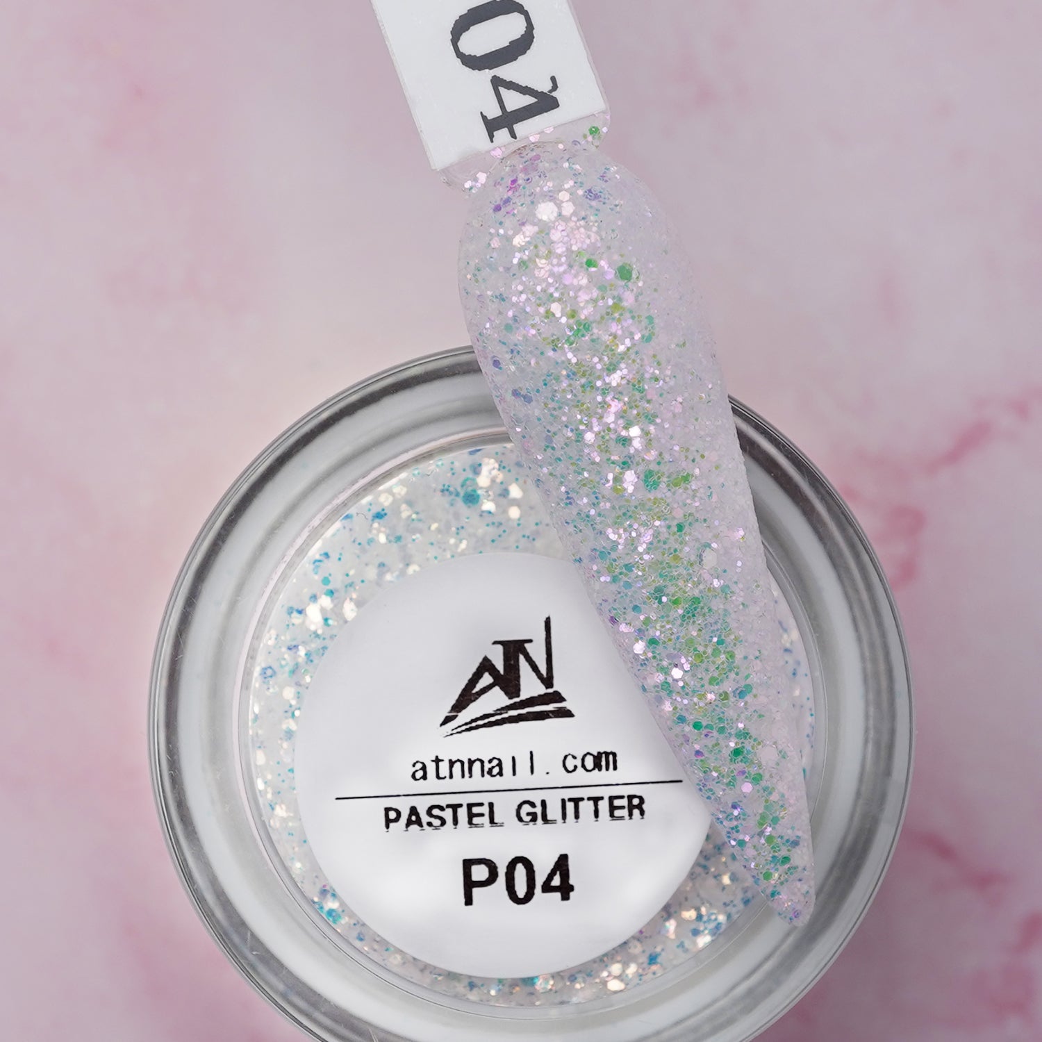 ATN Pastel Glitter 0.5 oz - Set P 14 Colors