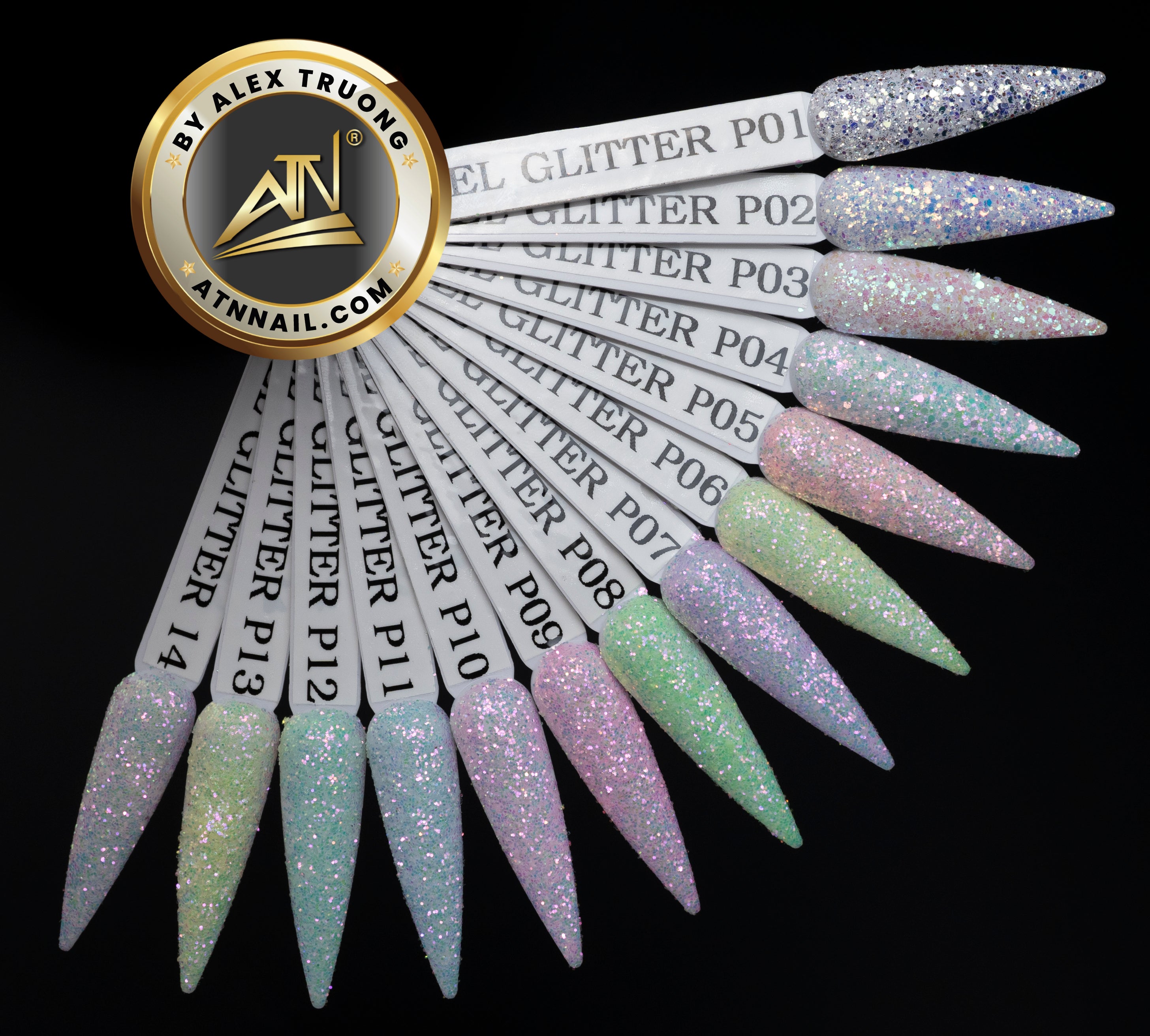 GLITTER - PASTEL GLITTER COLLECTION 14 COLORS | 0.5 OZ