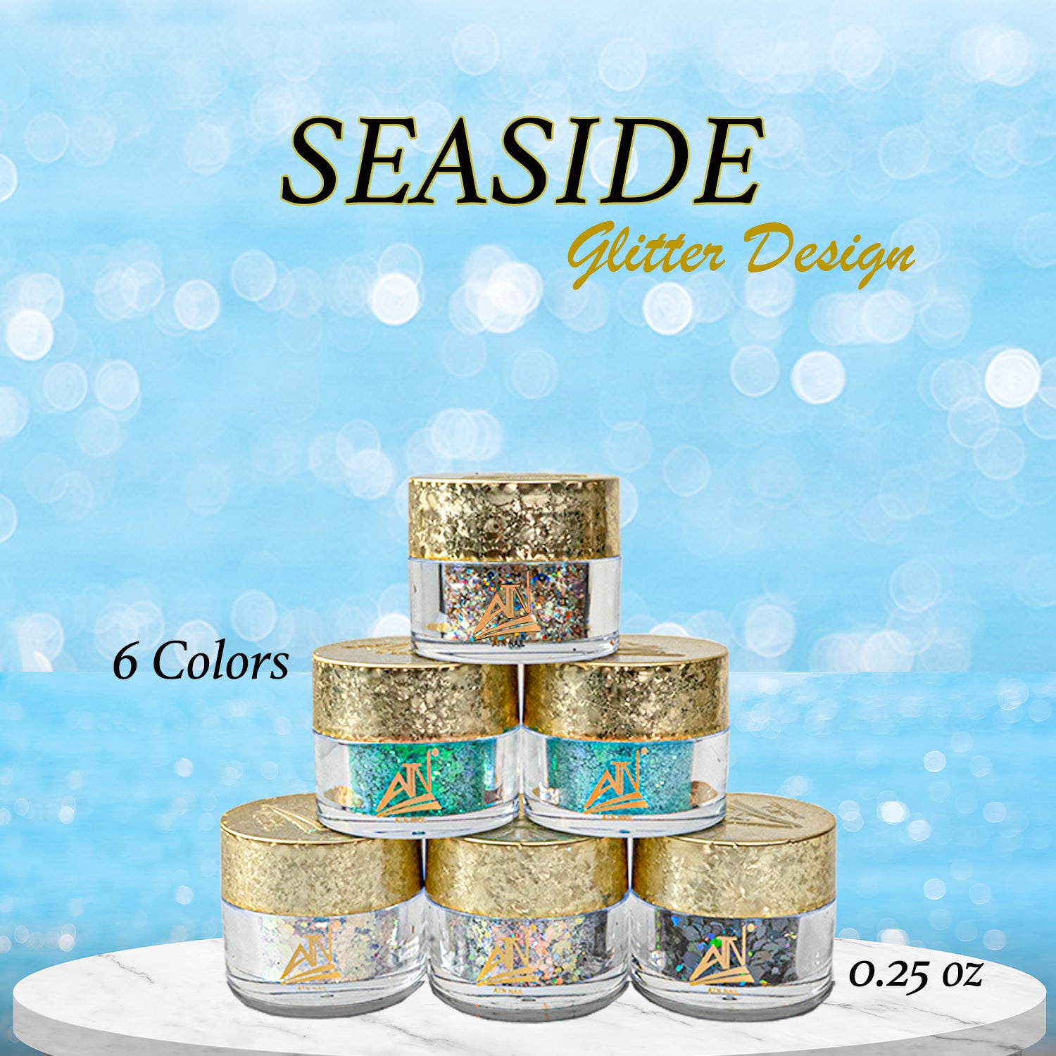 GLITTER - SEASIDE | 0.25 oz