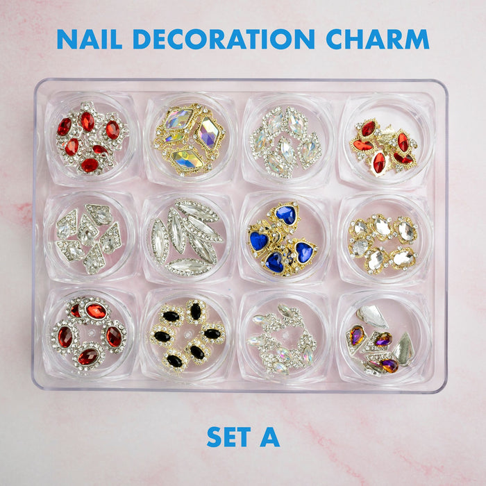 SPECIAL PRICE !!! NAIL DECORATION RHINSTONES CHARM SPECIAL SET
