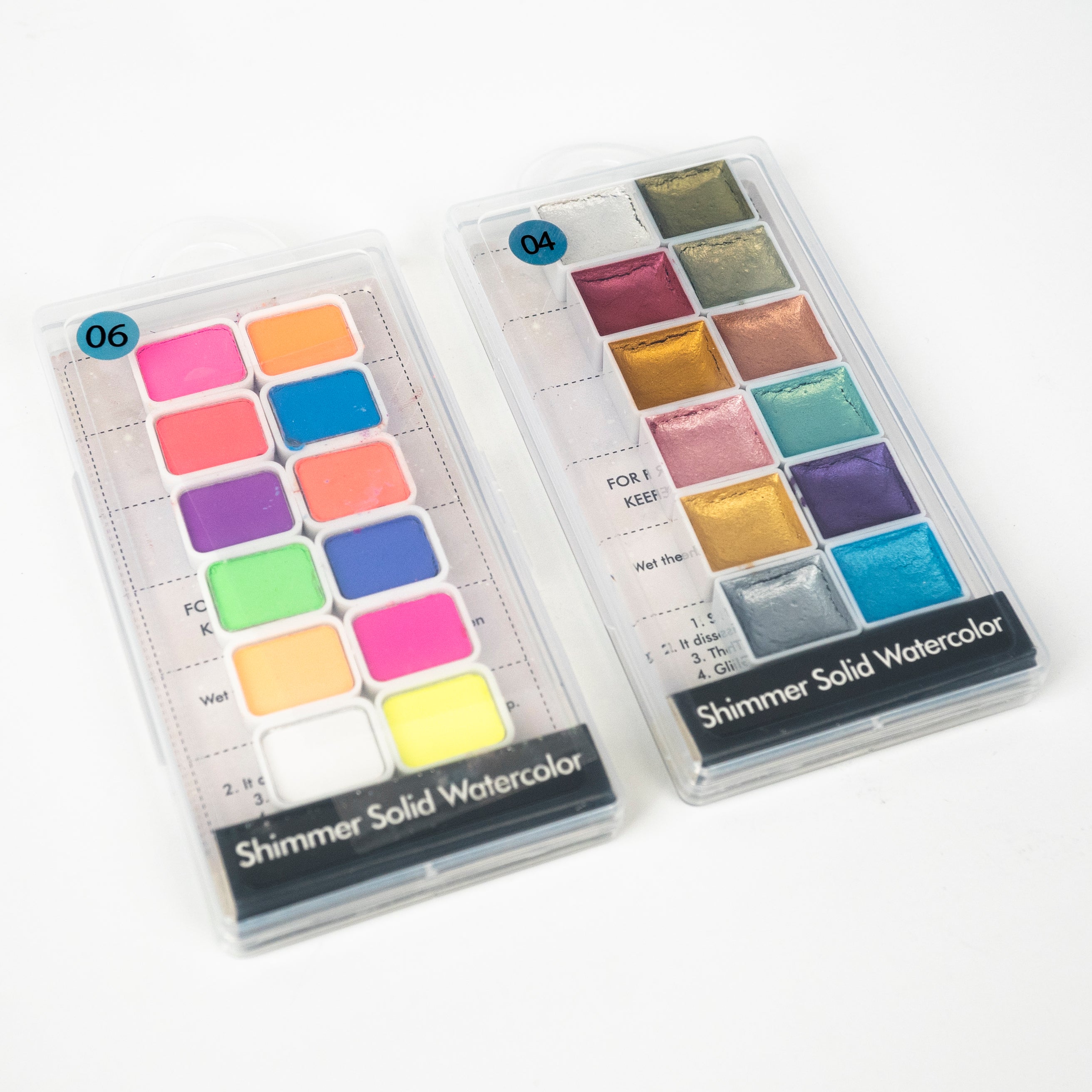 Shimmer Solid Watercolor