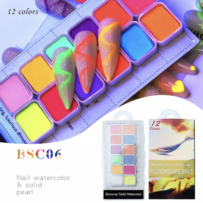 Shimmer Solid Watercolor — ATN Nail Supply