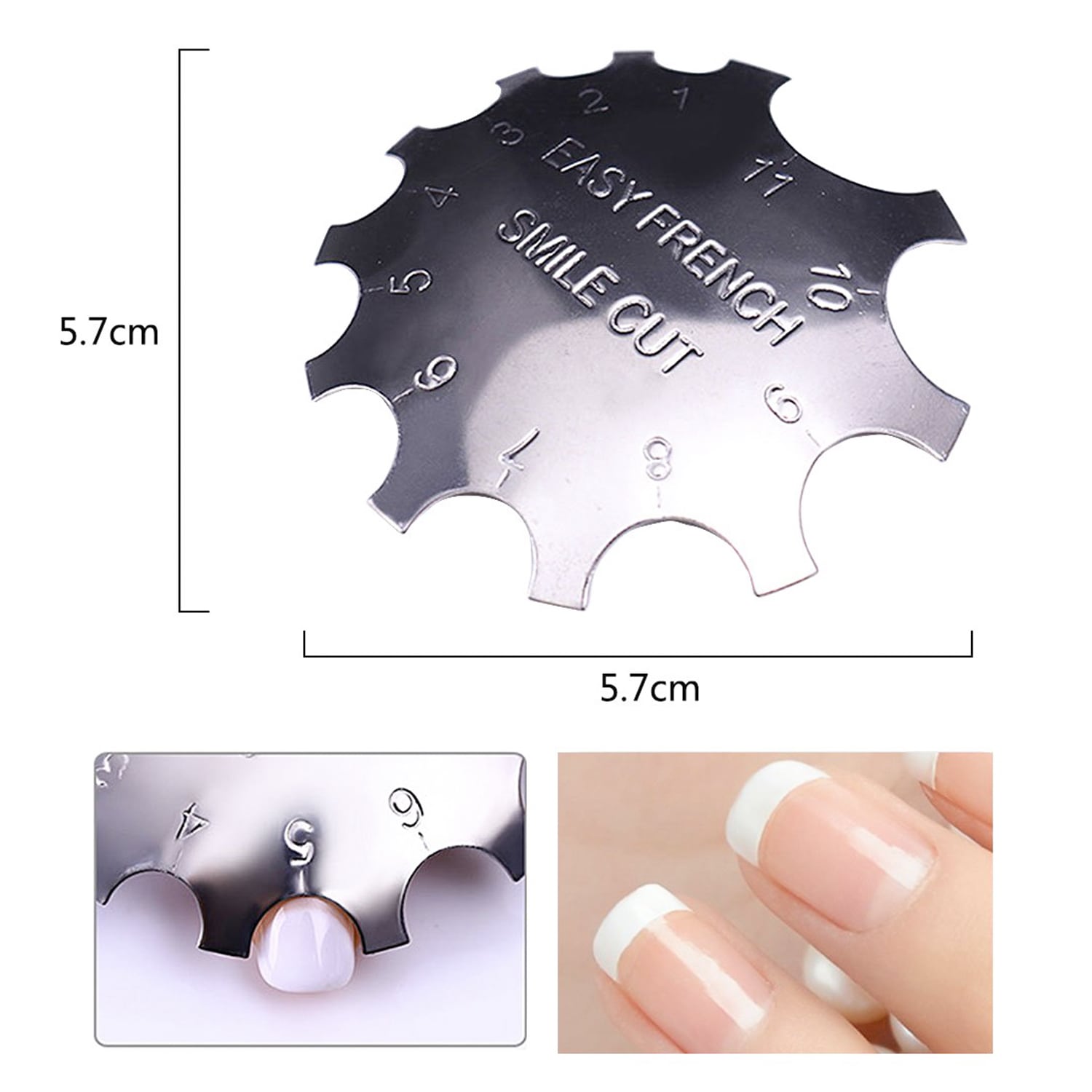 Đường cười - Cắt kiểu Pháp