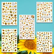 STICKER - SUNFLOWER | SET 5 PCS