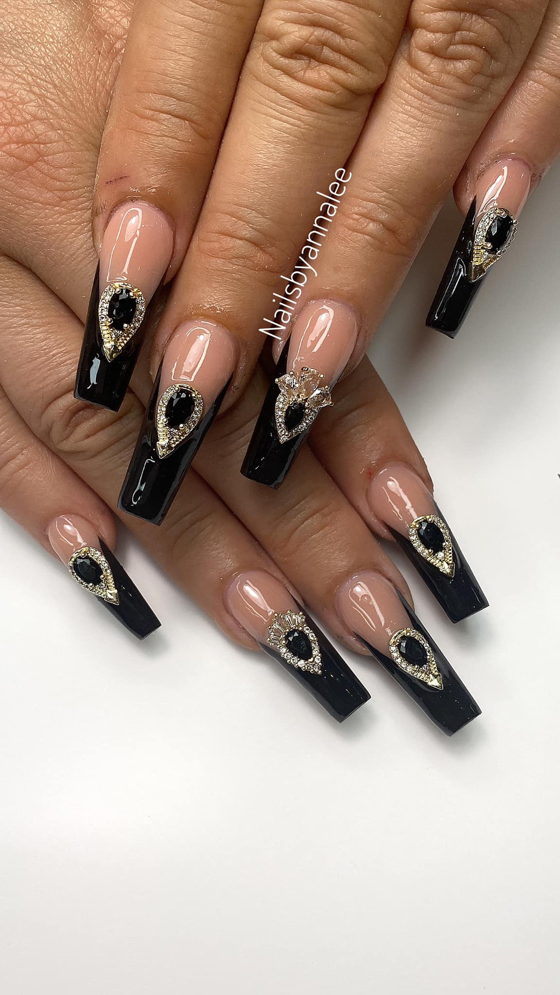 Super Black Acrylic Powder