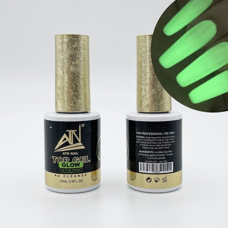 Top Gel phát sáng trong bóng tối – Xanh lá &amp; Xanh dương 