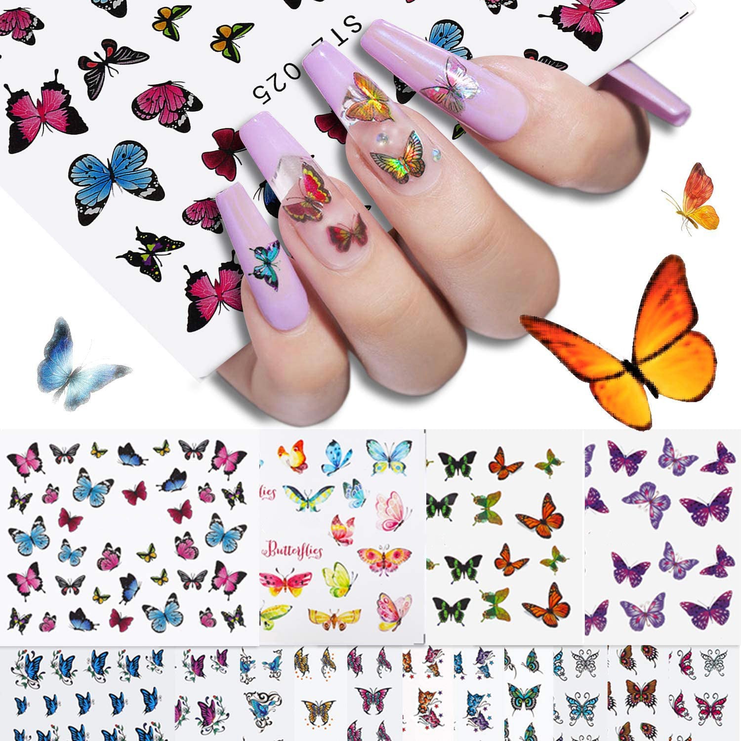STICKER - NAIL ART WATER
