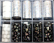 Transfer Foil - Christmas Black & White & Silver