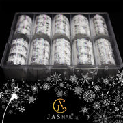 TRANSFER FOIL - CHRISTMAS WHITE | DFOTX03