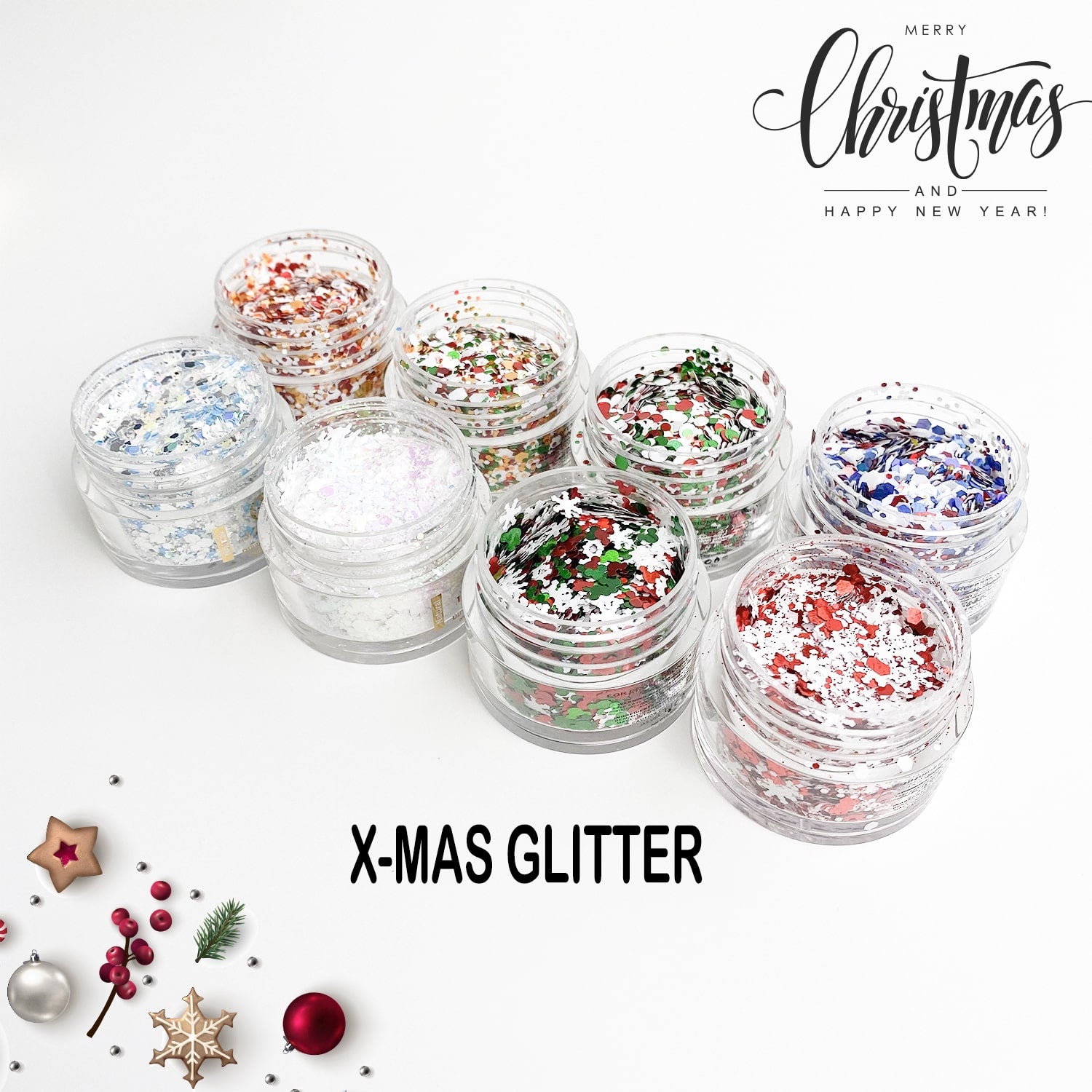 X MAS GLITTER | 1/2 OZ